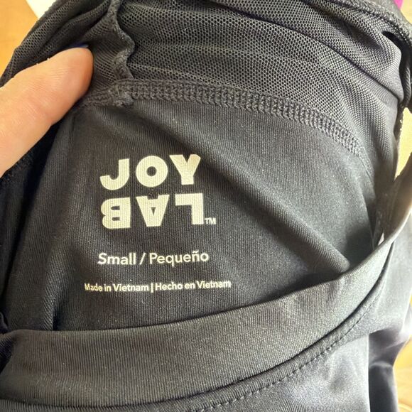 Joy Lab Athletic Mesh Detail Long Sleeve S Athleisure Sporty Chic Streetwear - Picture 5 of 6